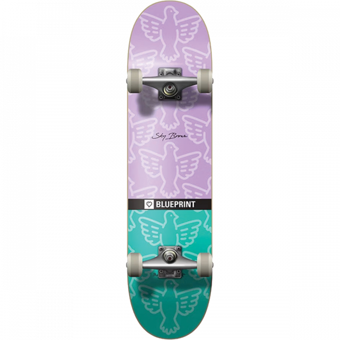 BLUEPRINT SKY BROWN BIRD COMPLETE-7.75 BLUE